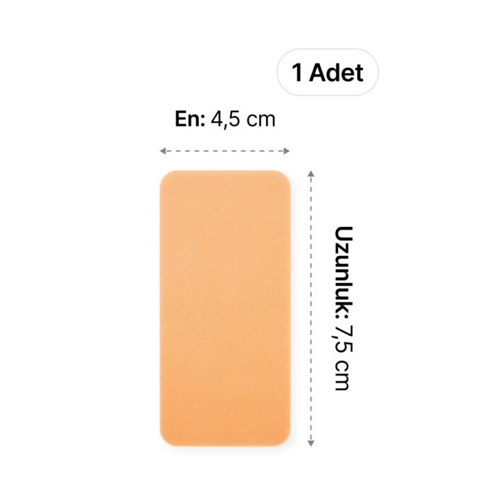 LUOFUCON® Silikon Jel İz Giderici - 7,5x4,5 cm (1 Adet)
