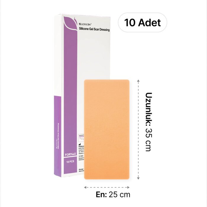 LUOFUCON® Silikon Jel İz Giderici - 35x25 cm (10 Adet)